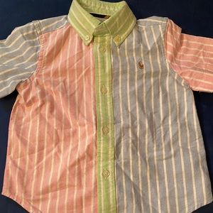 Polo button down shirt